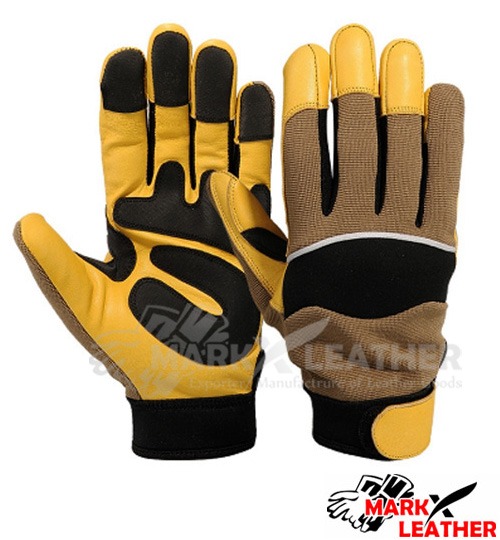 leather mechanics gloves